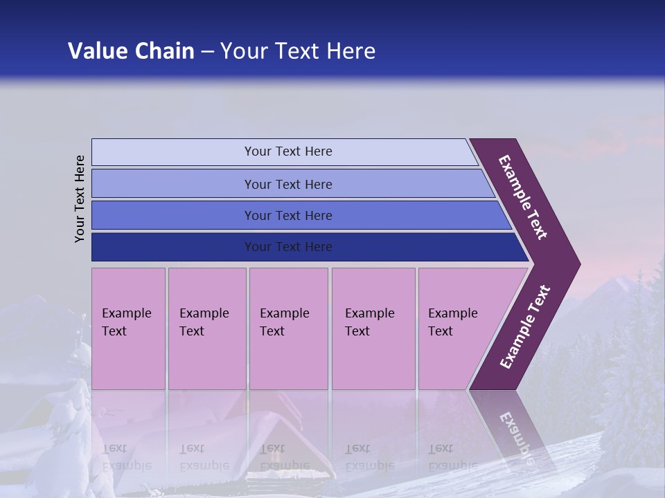 Night Card Wood PowerPoint Template