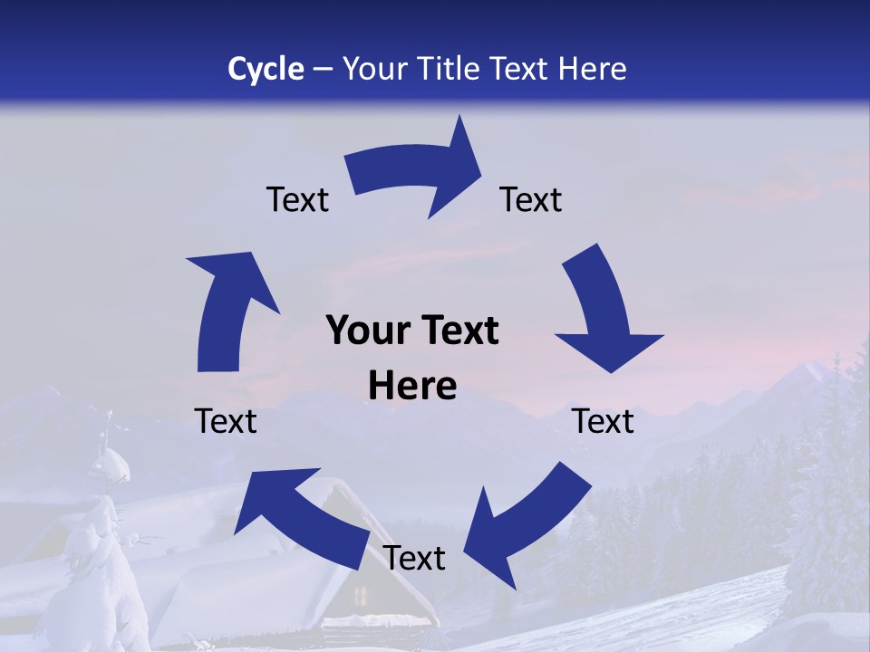 Night Card Wood PowerPoint Template