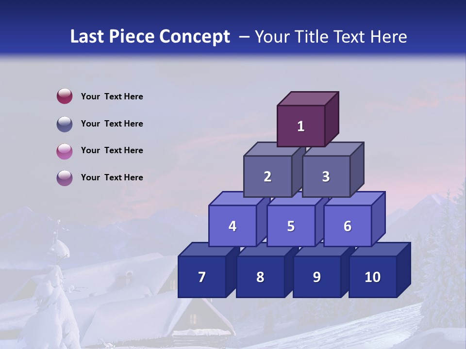 Night Card Wood PowerPoint Template