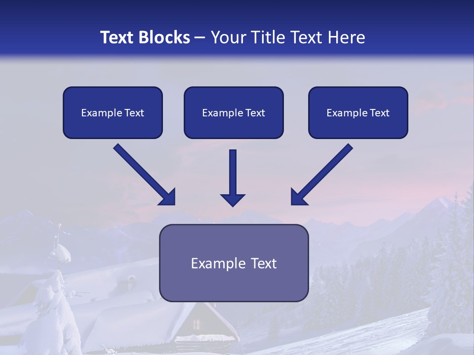 Night Card Wood PowerPoint Template