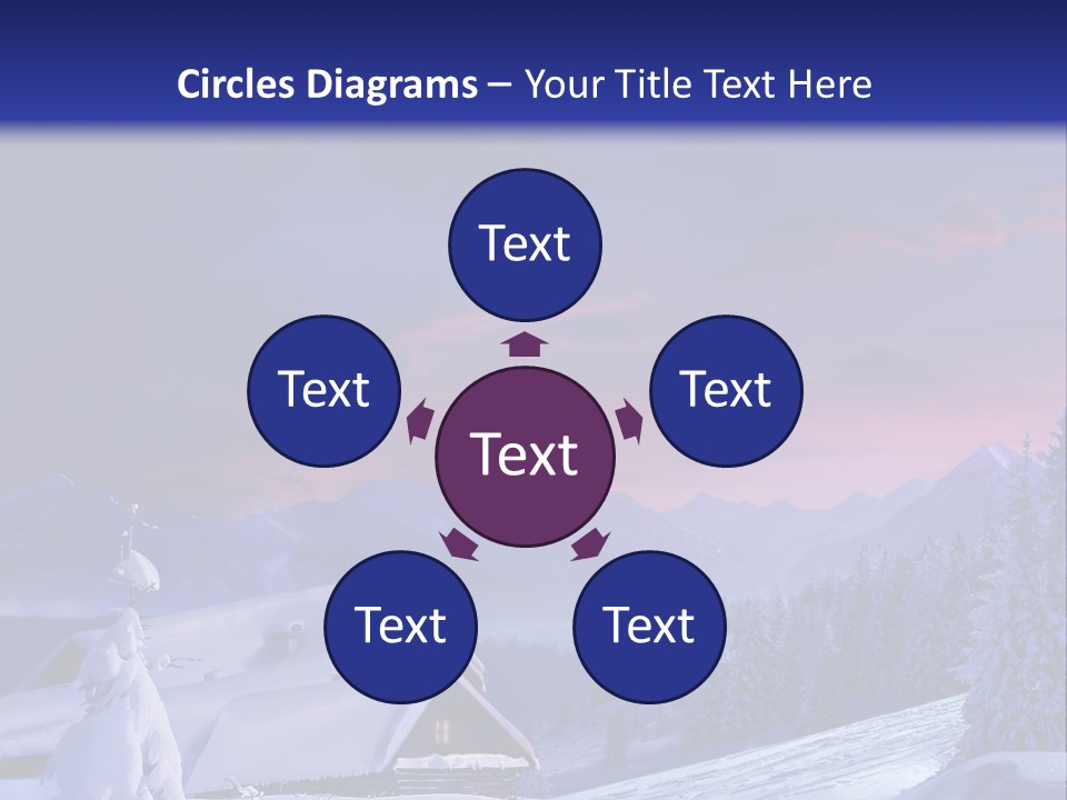 Night Card Wood PowerPoint Template