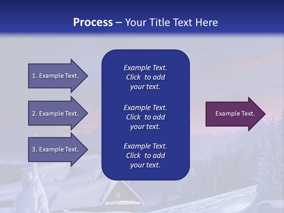 Night Card Wood PowerPoint Template