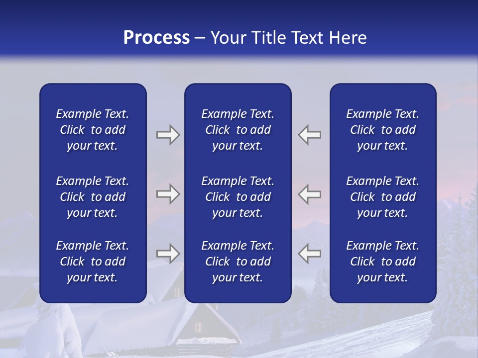 Night Card Wood PowerPoint Template