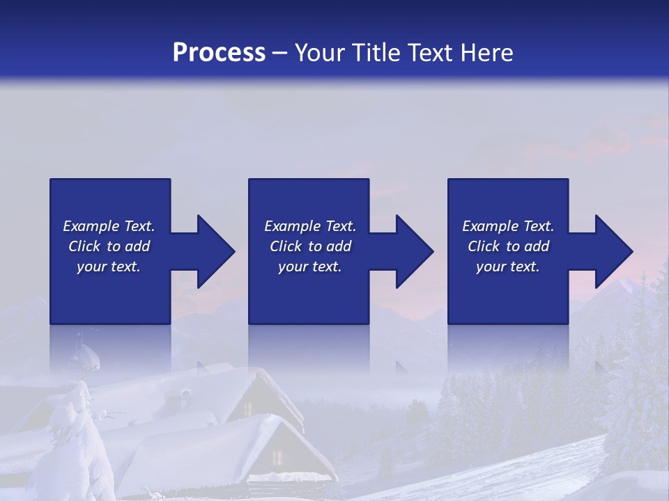 Night Card Wood PowerPoint Template
