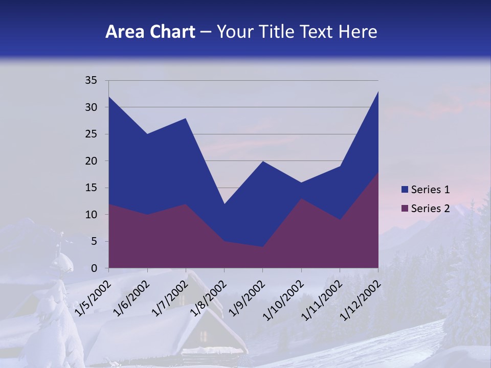 Night Card Wood PowerPoint Template