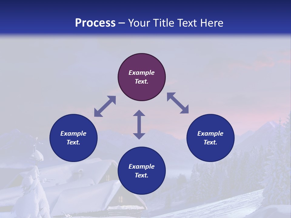 Night Card Wood PowerPoint Template