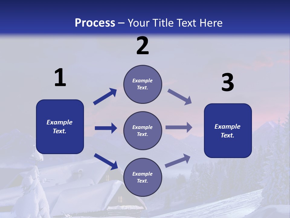 Night Card Wood PowerPoint Template