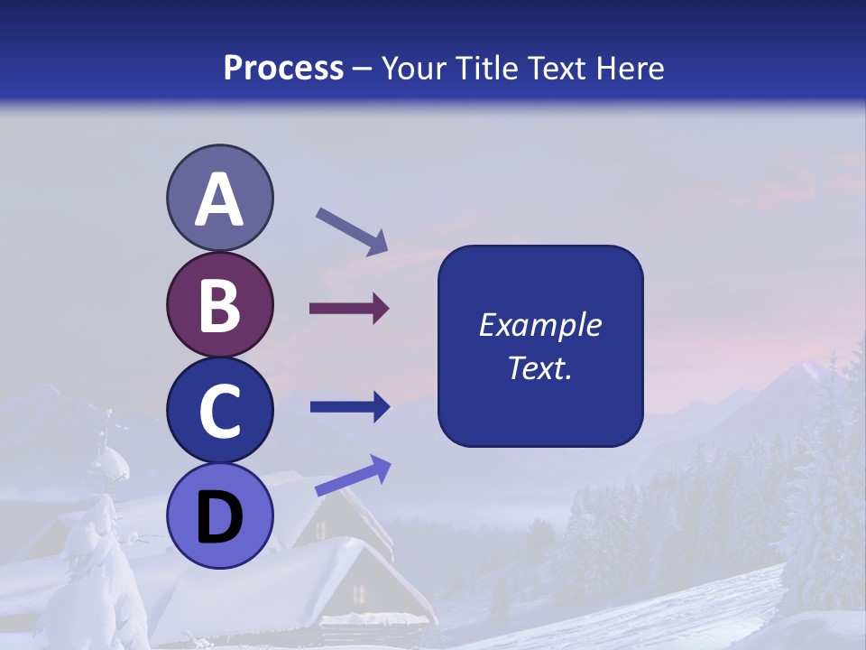 Night Card Wood PowerPoint Template