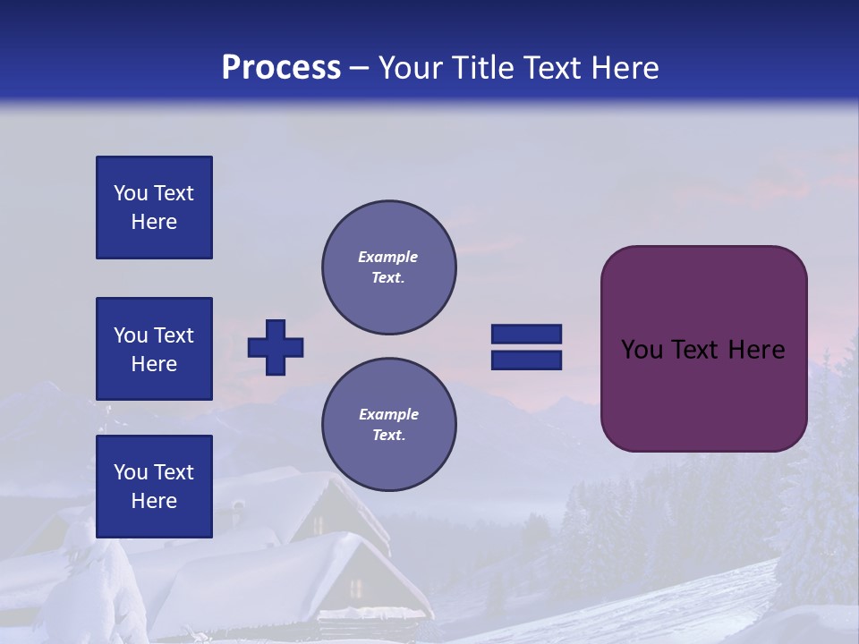 Night Card Wood PowerPoint Template