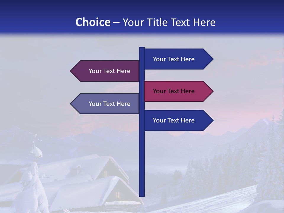 Night Card Wood PowerPoint Template