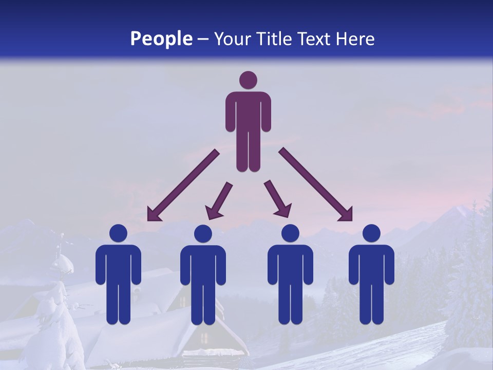 Night Card Wood PowerPoint Template