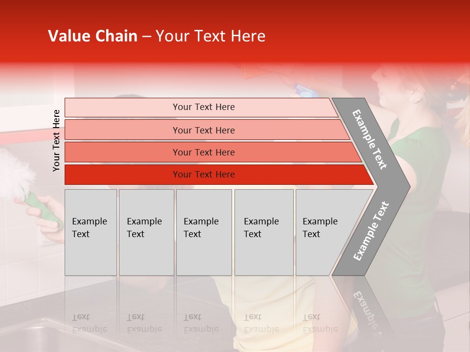 Domestic Sponge Household PowerPoint Template
