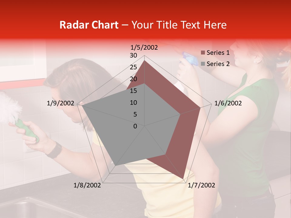 Domestic Sponge Household PowerPoint Template