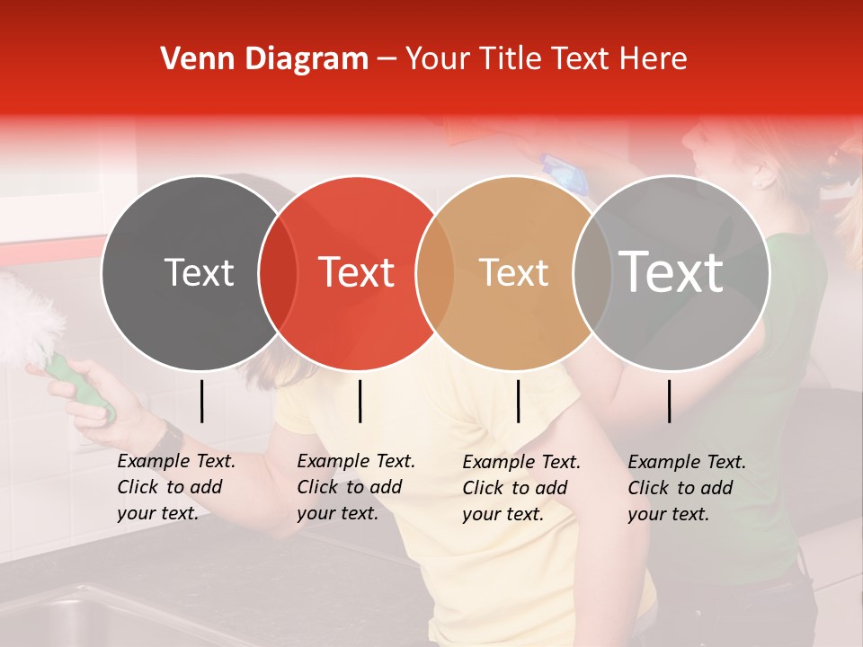 Domestic Sponge Household PowerPoint Template