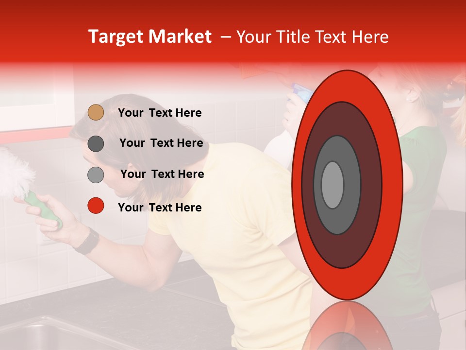 Domestic Sponge Household PowerPoint Template