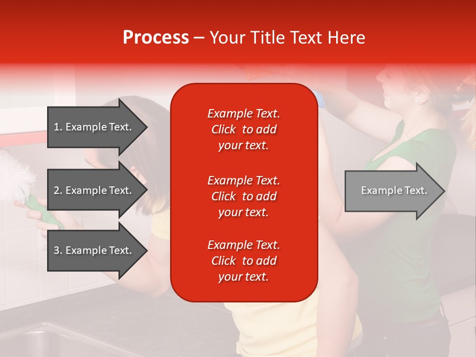 Domestic Sponge Household PowerPoint Template
