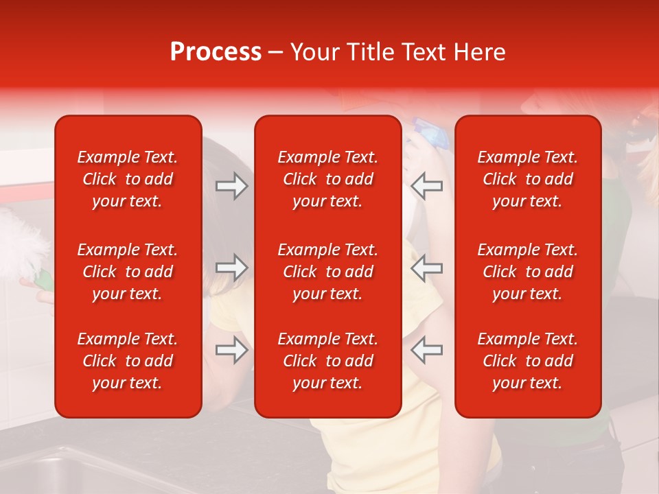 Domestic Sponge Household PowerPoint Template