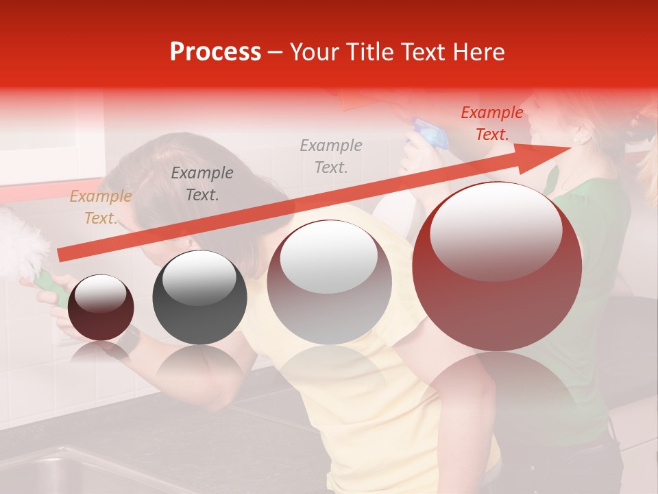 Domestic Sponge Household PowerPoint Template