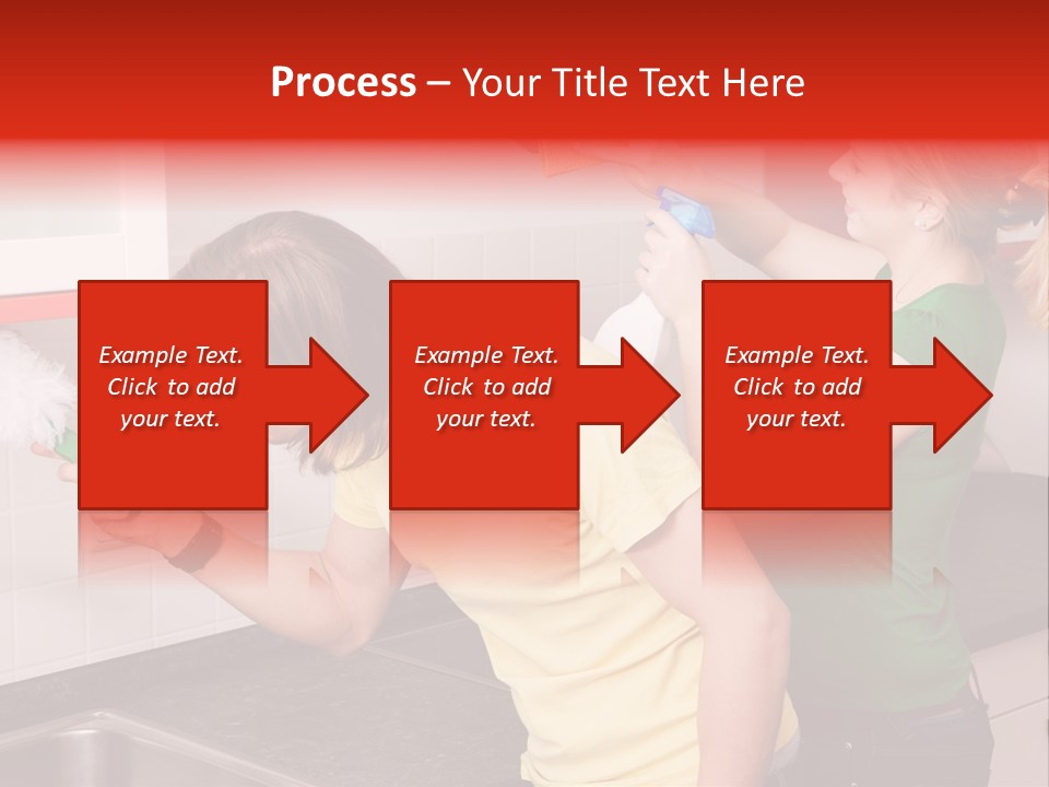Domestic Sponge Household PowerPoint Template