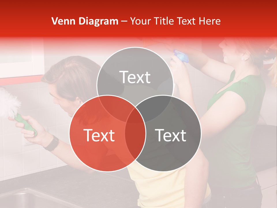Domestic Sponge Household PowerPoint Template