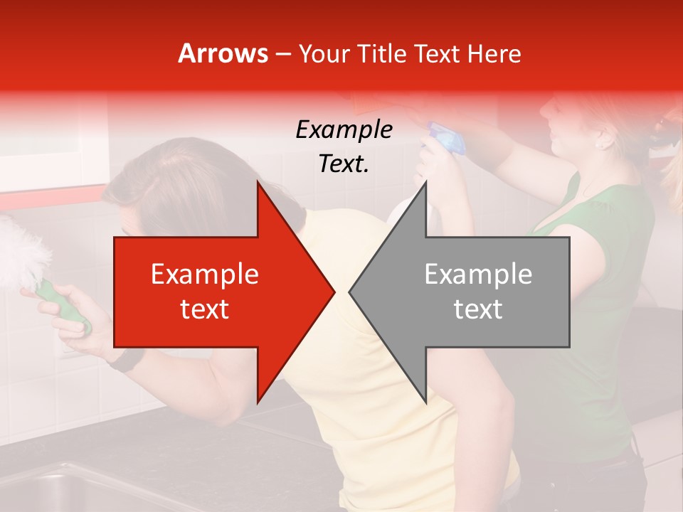 Domestic Sponge Household PowerPoint Template