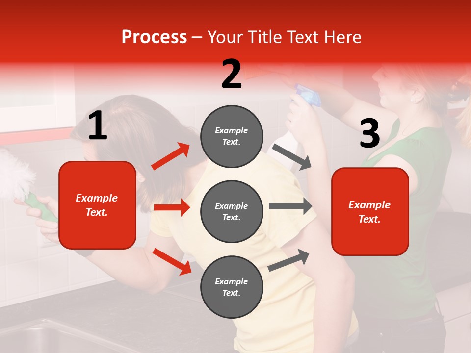 Domestic Sponge Household PowerPoint Template