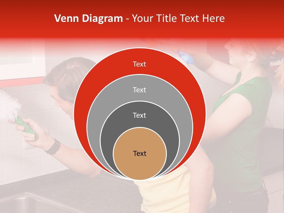 Domestic Sponge Household PowerPoint Template