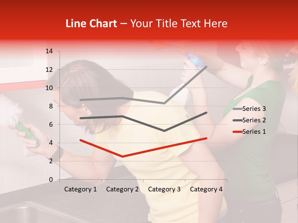 Domestic Sponge Household PowerPoint Template