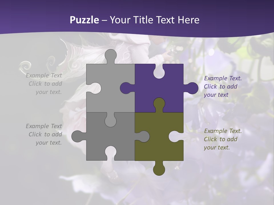 Cute Fairy Magic PowerPoint Template