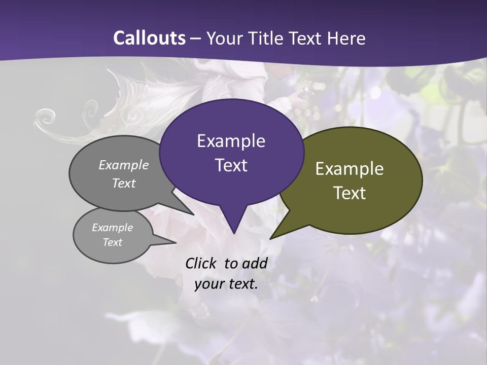 Cute Fairy Magic PowerPoint Template