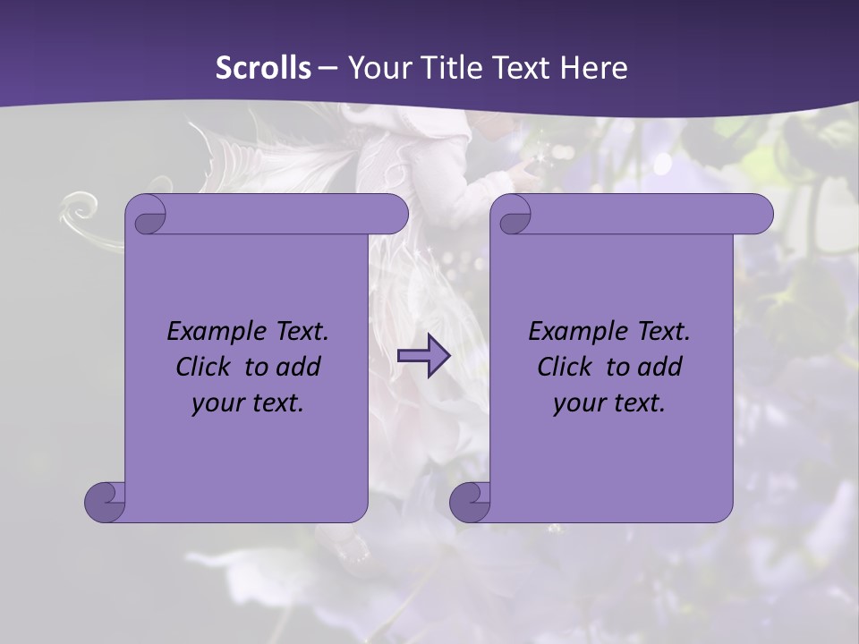 Cute Fairy Magic PowerPoint Template