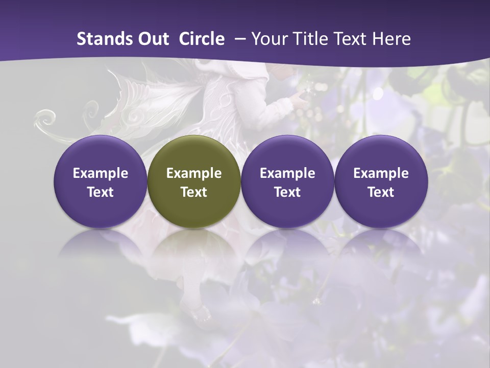 Cute Fairy Magic PowerPoint Template