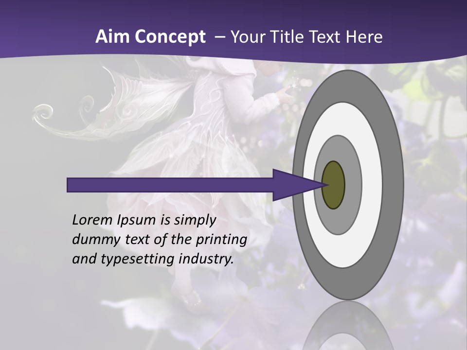 Cute Fairy Magic PowerPoint Template