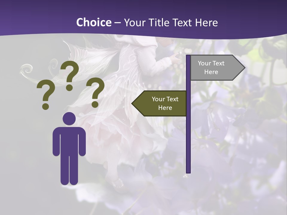 Cute Fairy Magic PowerPoint Template