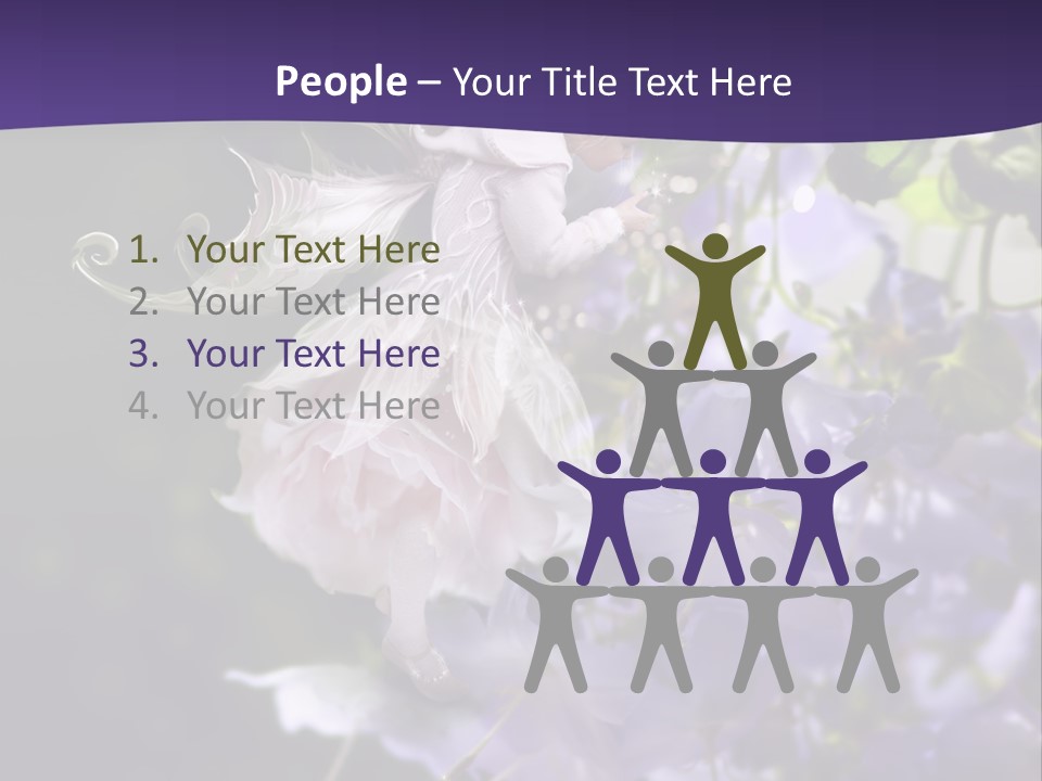 Cute Fairy Magic PowerPoint Template