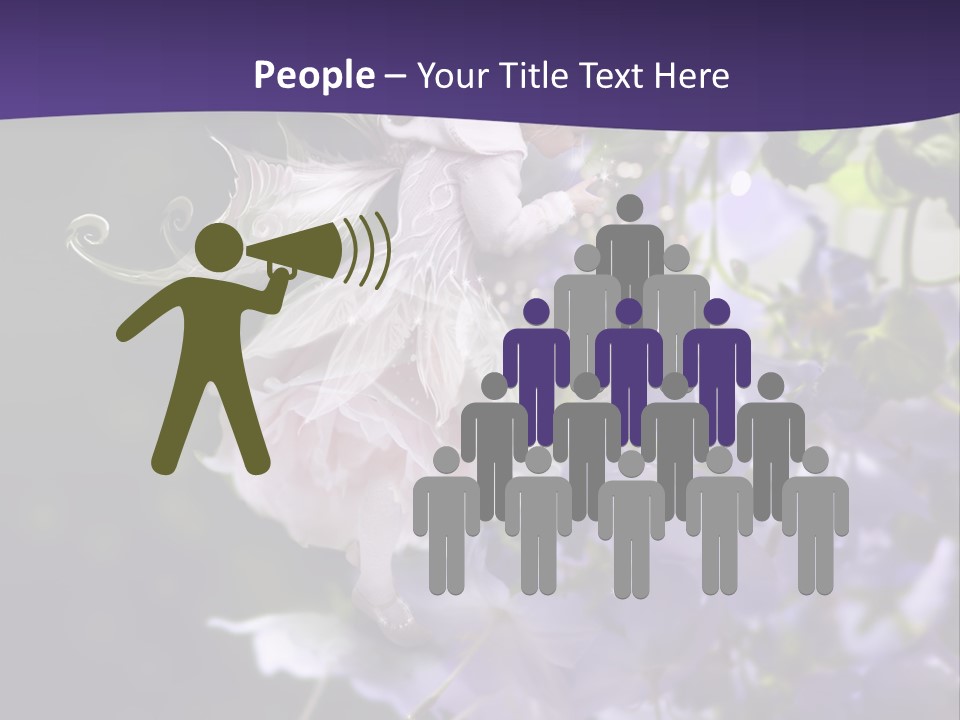 Cute Fairy Magic PowerPoint Template