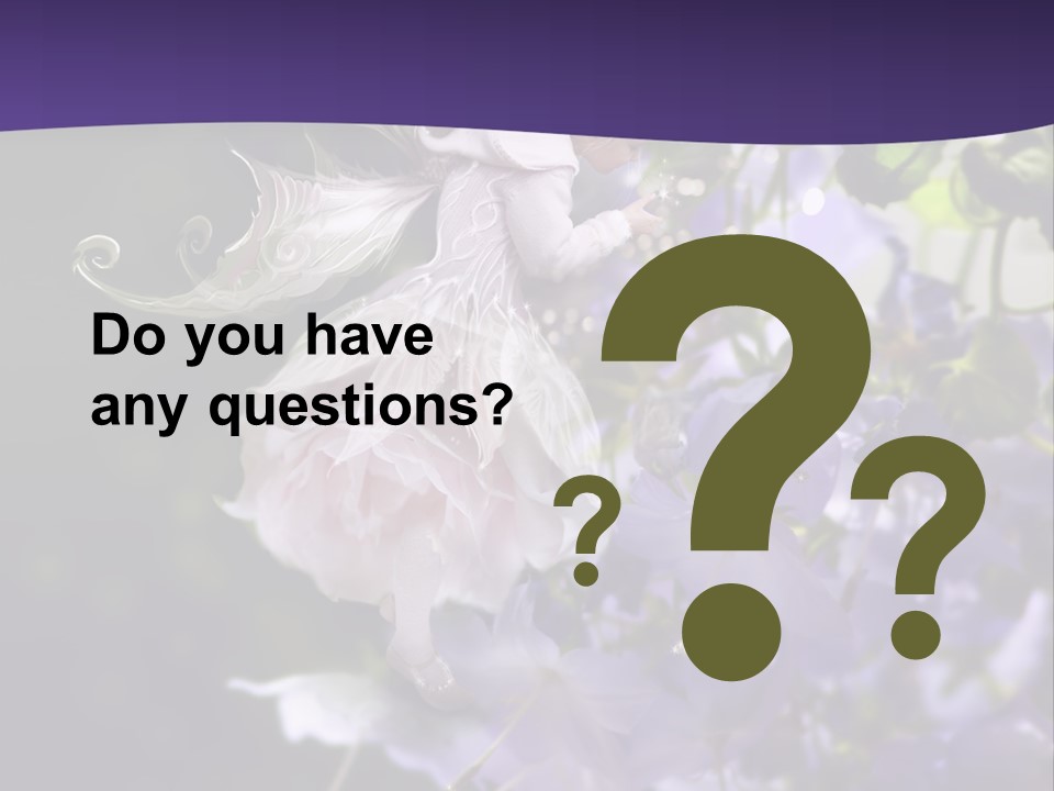 Cute Fairy Magic PowerPoint Template