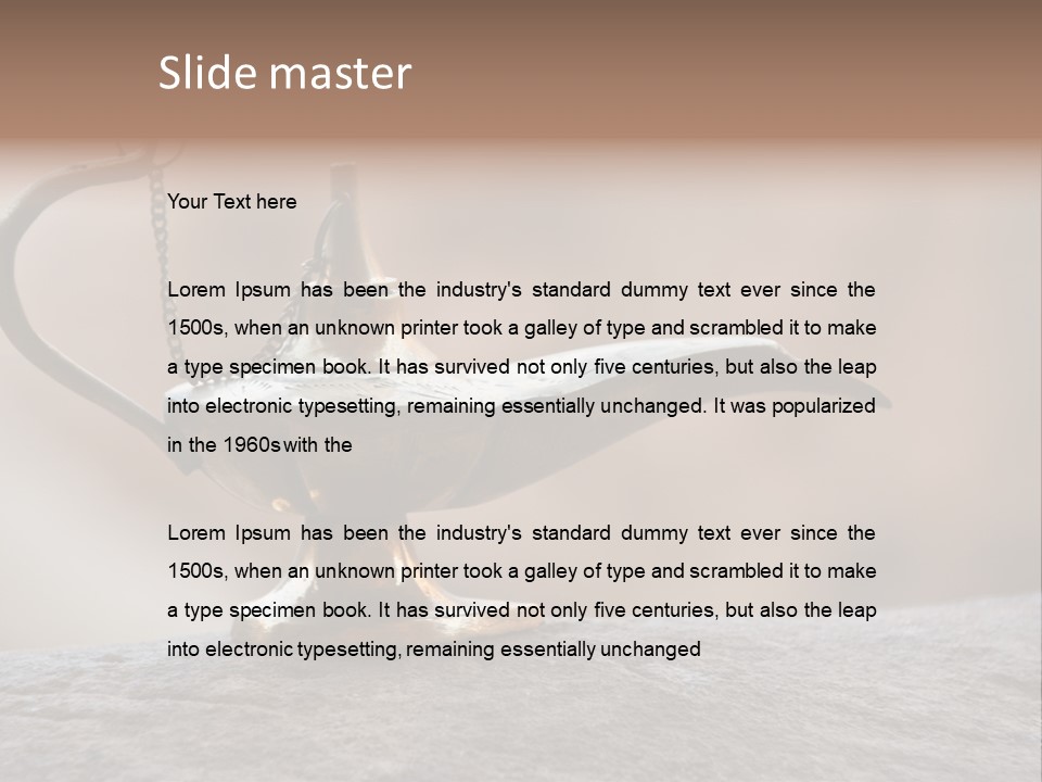 Myth Ancient Rock PowerPoint Template