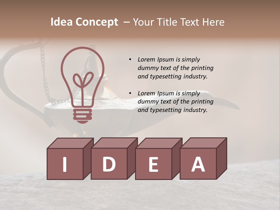 Myth Ancient Rock PowerPoint Template