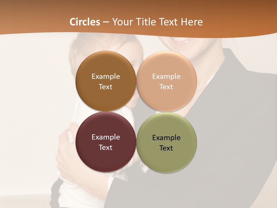 Kid Newborn Childhood PowerPoint Template