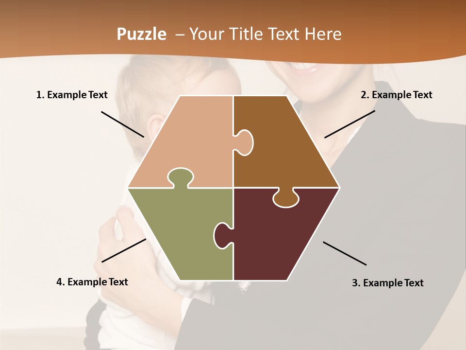 Kid Newborn Childhood PowerPoint Template