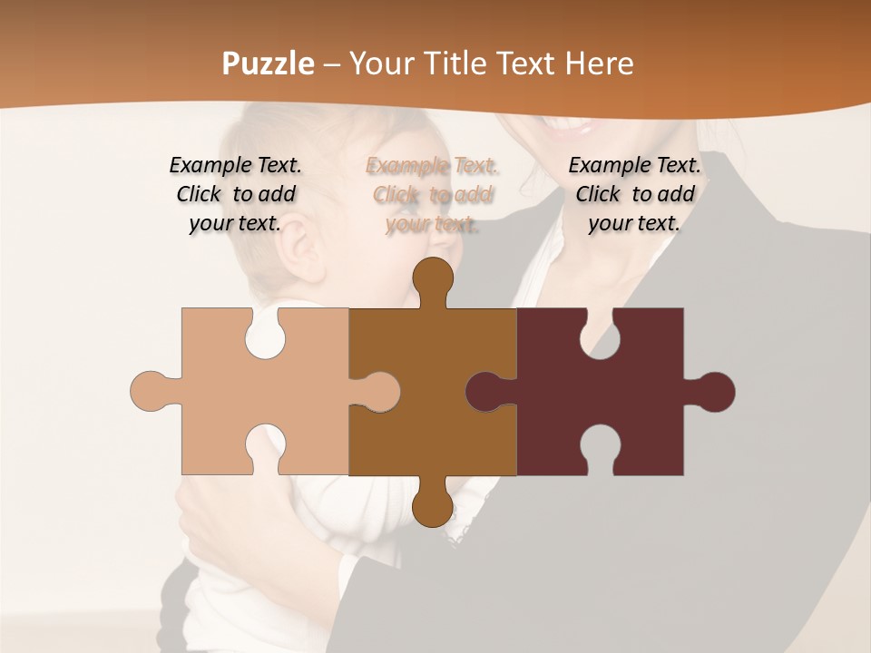 Kid Newborn Childhood PowerPoint Template