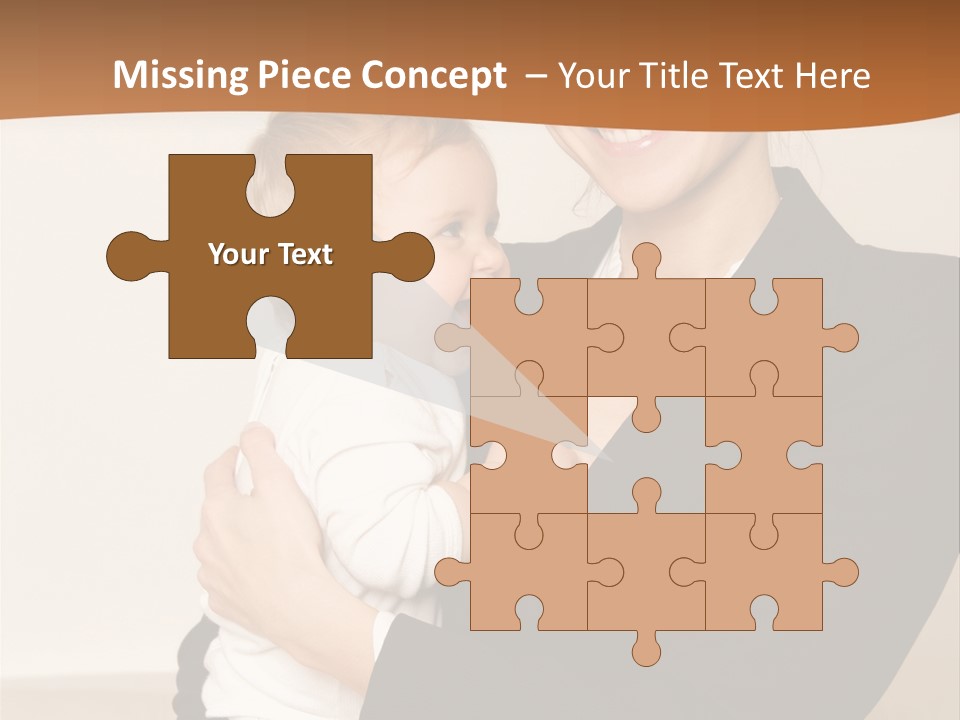 Kid Newborn Childhood PowerPoint Template