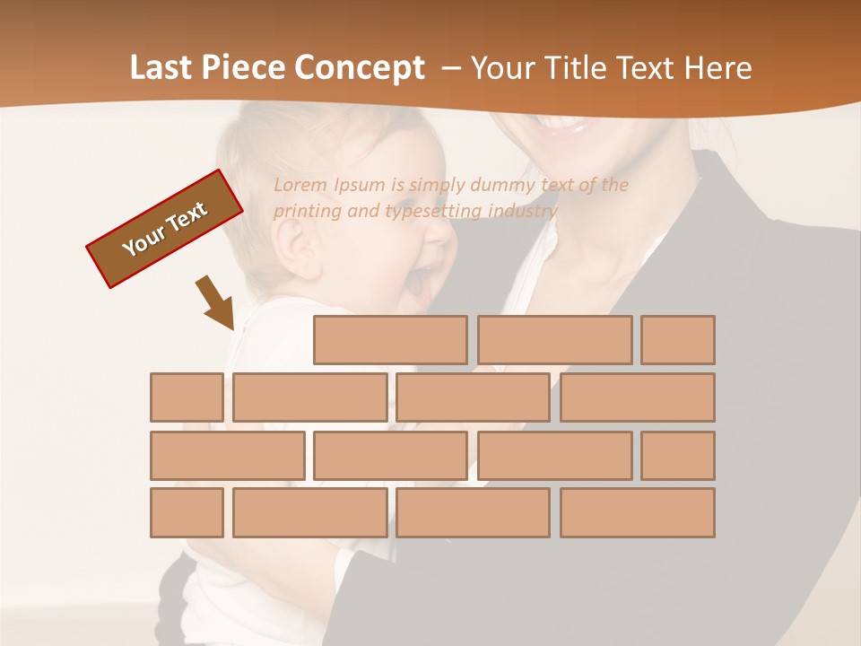 Kid Newborn Childhood PowerPoint Template