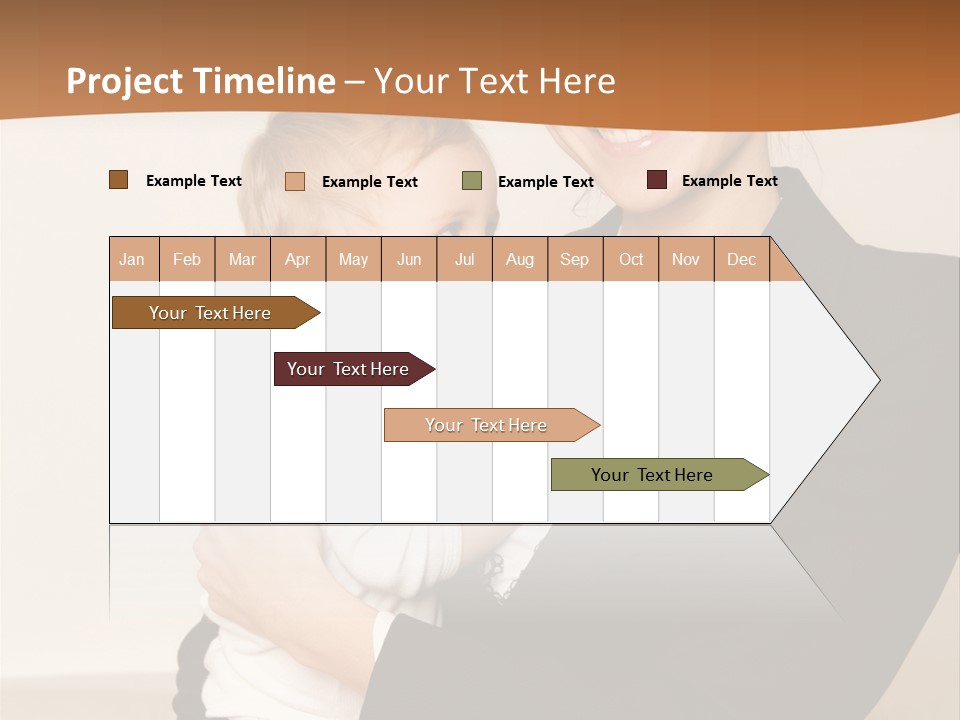 Kid Newborn Childhood PowerPoint Template