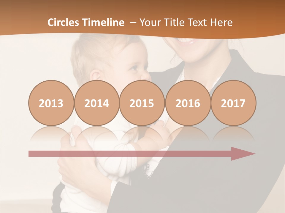 Kid Newborn Childhood PowerPoint Template