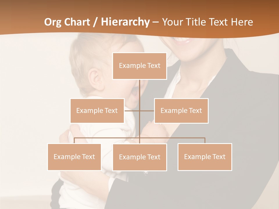 Kid Newborn Childhood PowerPoint Template