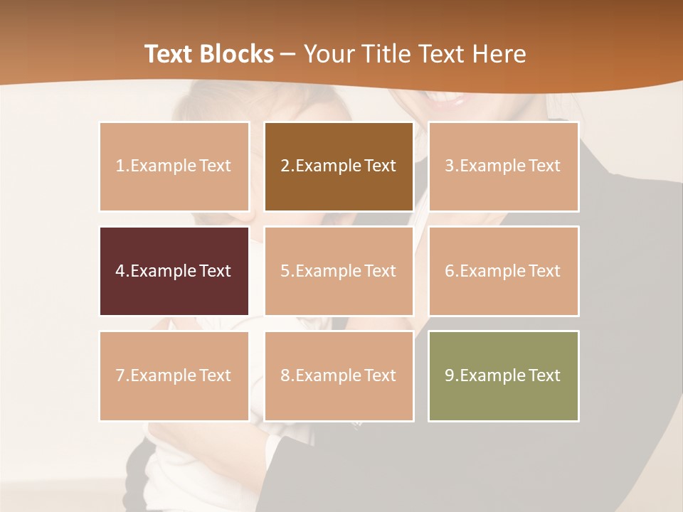 Kid Newborn Childhood PowerPoint Template