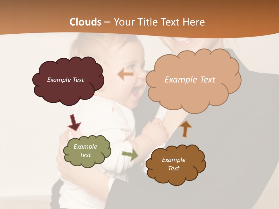 Kid Newborn Childhood PowerPoint Template