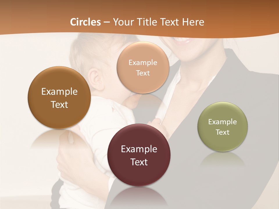 Kid Newborn Childhood PowerPoint Template